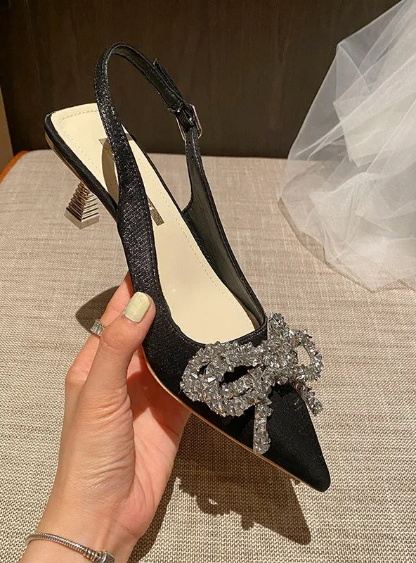 Crystal Diamond High Heels Shoes