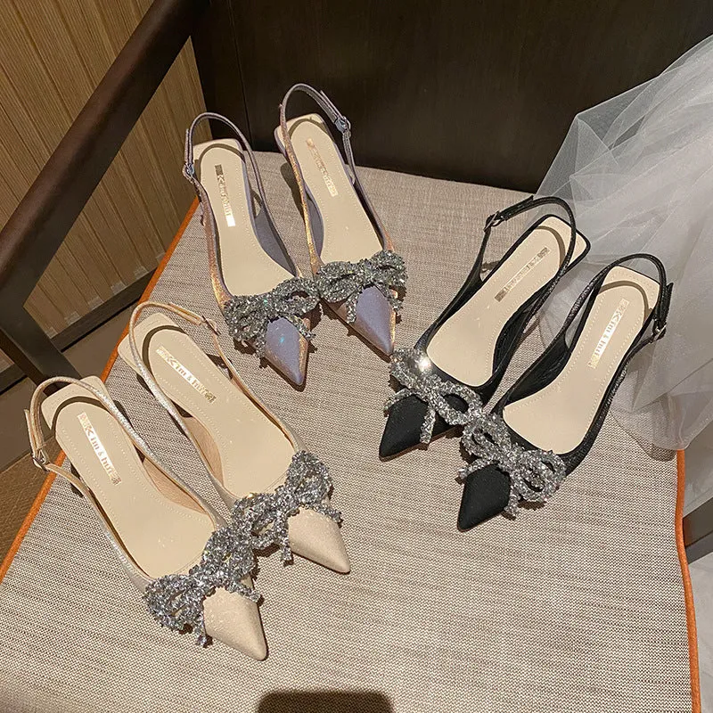 Crystal Diamond High Heels Shoes