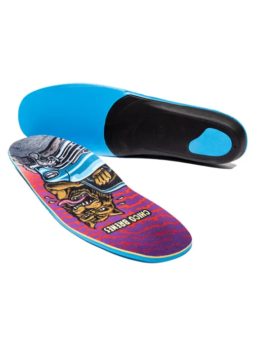 CUSH IMPACT 6MM Mid-High Arch | Chico Brenes 57 Werewolf Insoles