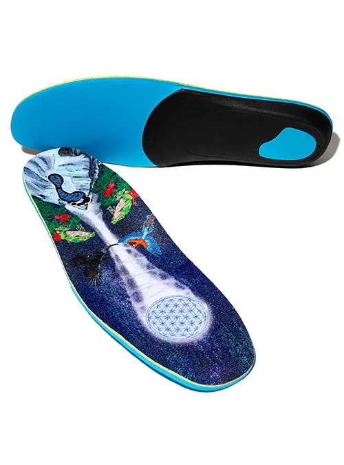 CUSH IMPACT 6MM Mid-High Arch | DCP Flower Of Life Insoles