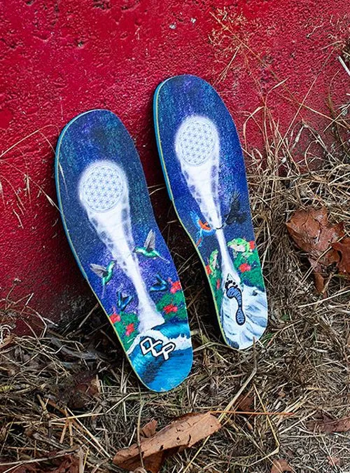 CUSH IMPACT 6MM Mid-High Arch | DCP Flower Of Life Insoles