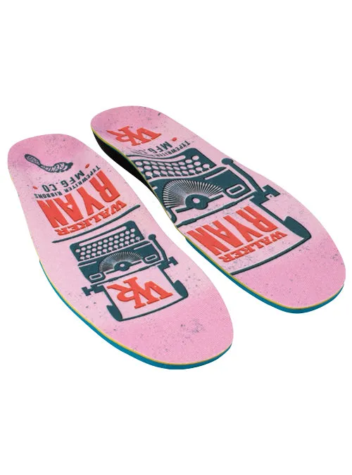 CUSH IMPACT 6MM Mid-High Arch | Walker Ryan Typewriter Insoles