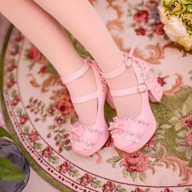 Elegant Tea Party Lolita Shoes SD00108