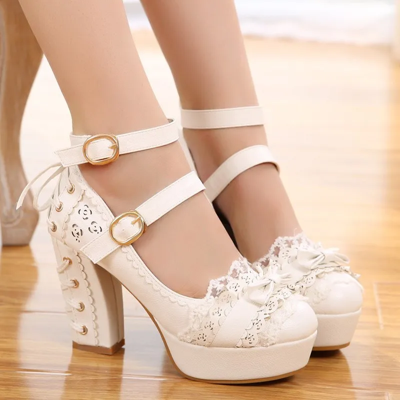 Elegant Tea Party Lolita Shoes SD00108