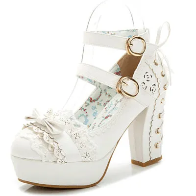 Elegant Tea Party Lolita Shoes SD00108