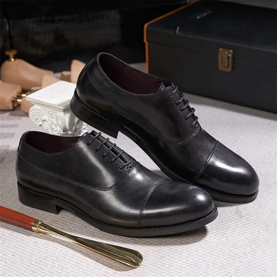 Elegant Urbane Leather Dress Shoes