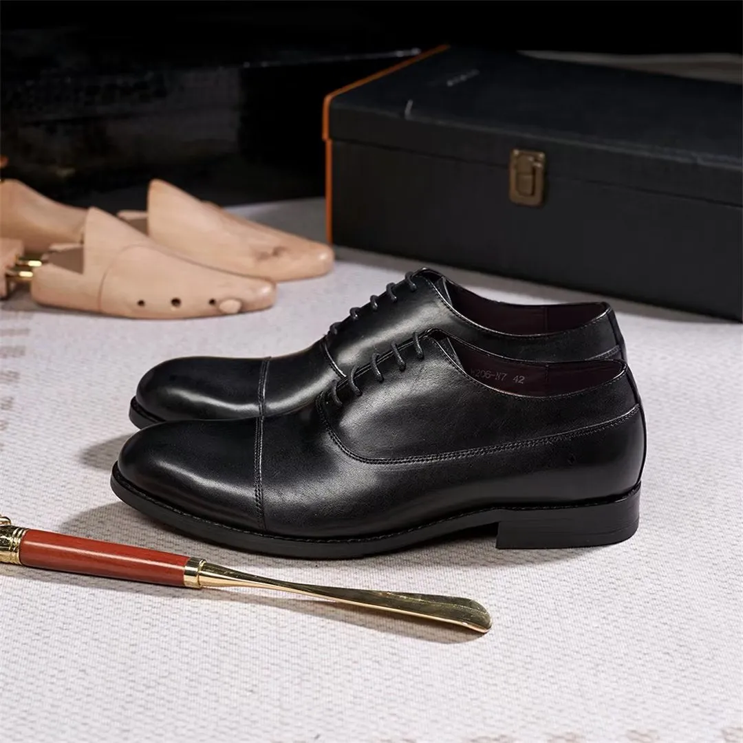 Elegant Urbane Leather Dress Shoes