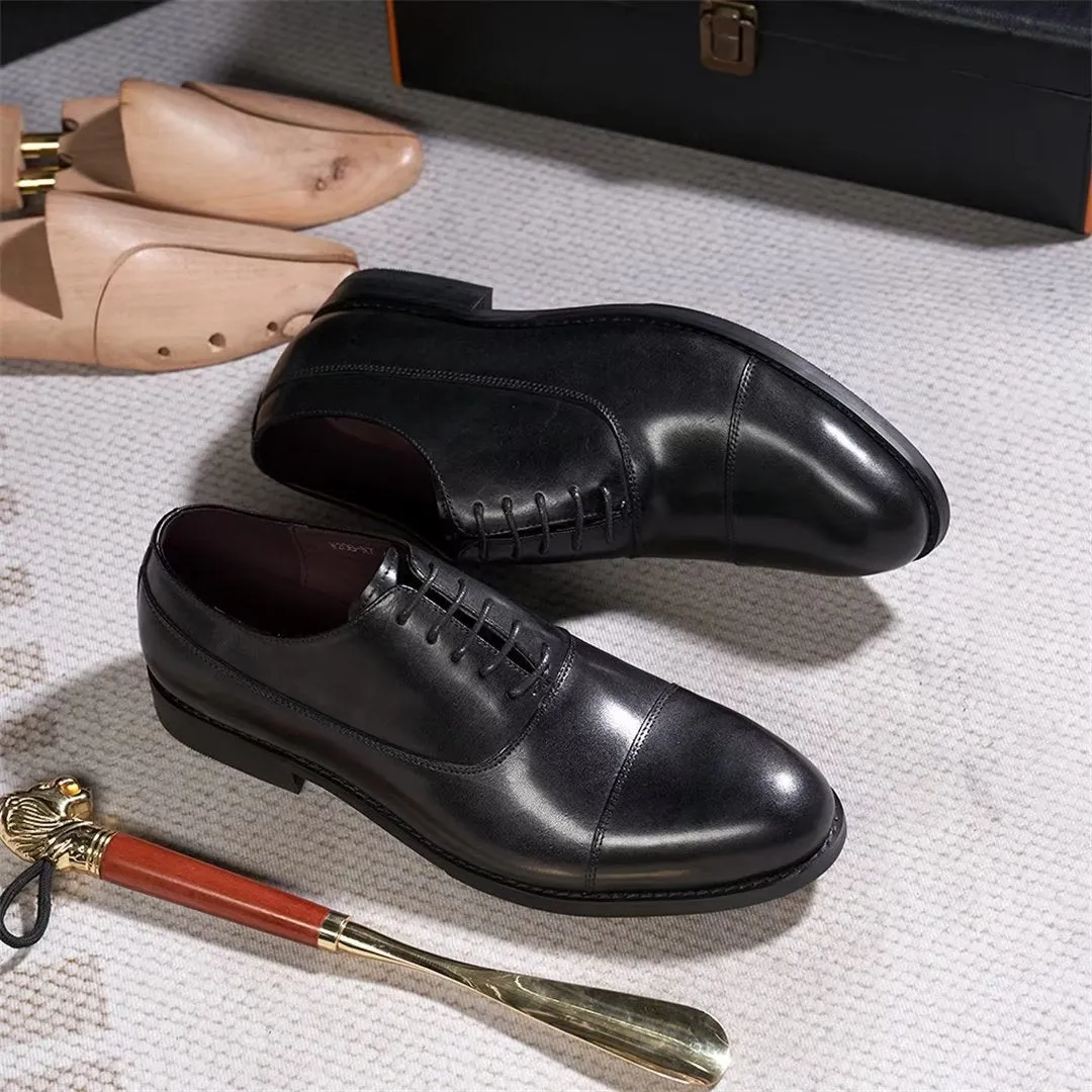 Elegant Urbane Leather Dress Shoes