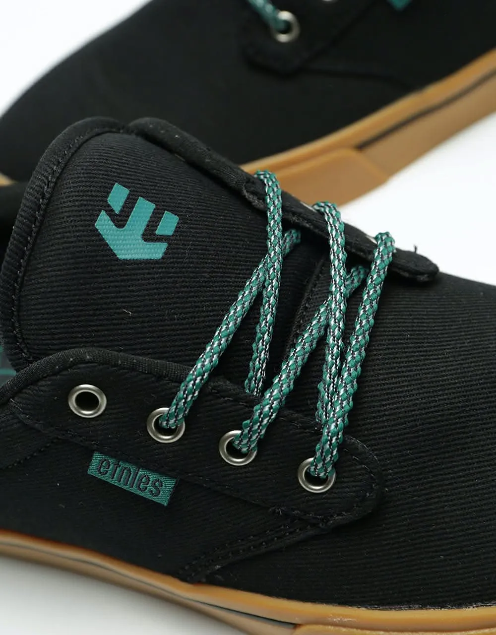 Etnies Jameson Preserve Skate Shoes - Black/Green/Gum