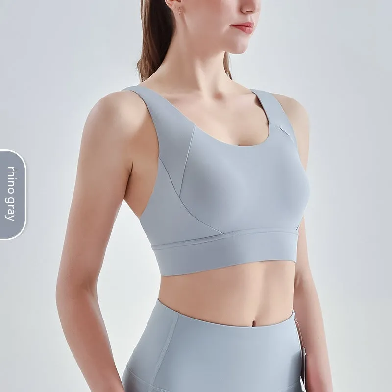 European And American Push Up Shock-absorbing Sports Bra