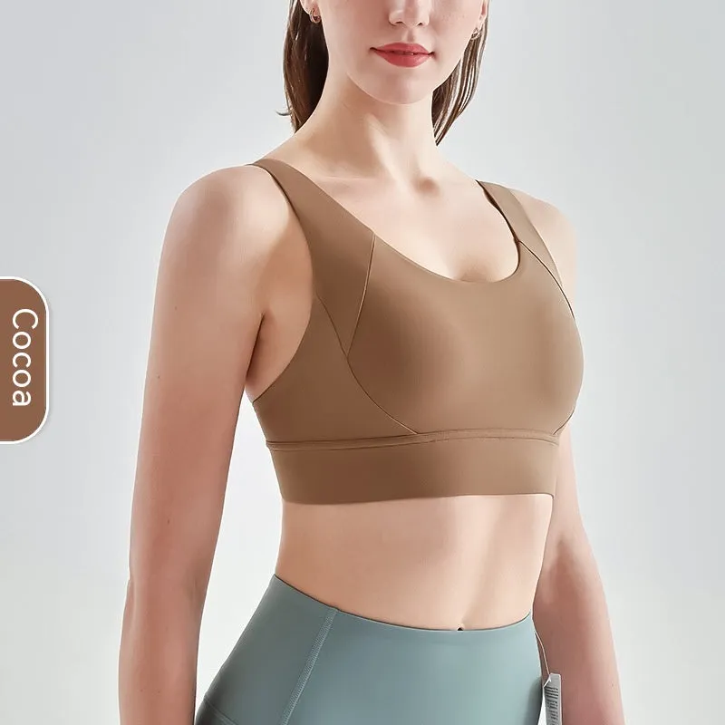 European And American Push Up Shock-absorbing Sports Bra