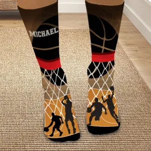 Exclusive Sale - Personalized Basketball Tube Socks