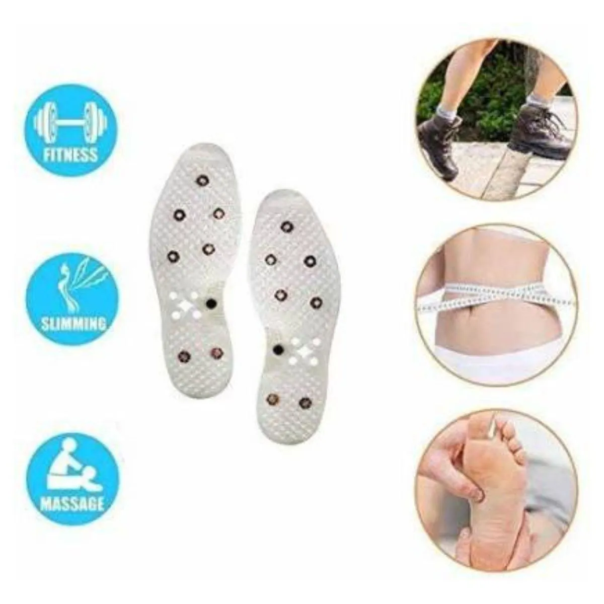 Foot Sole White (Pack of 2)