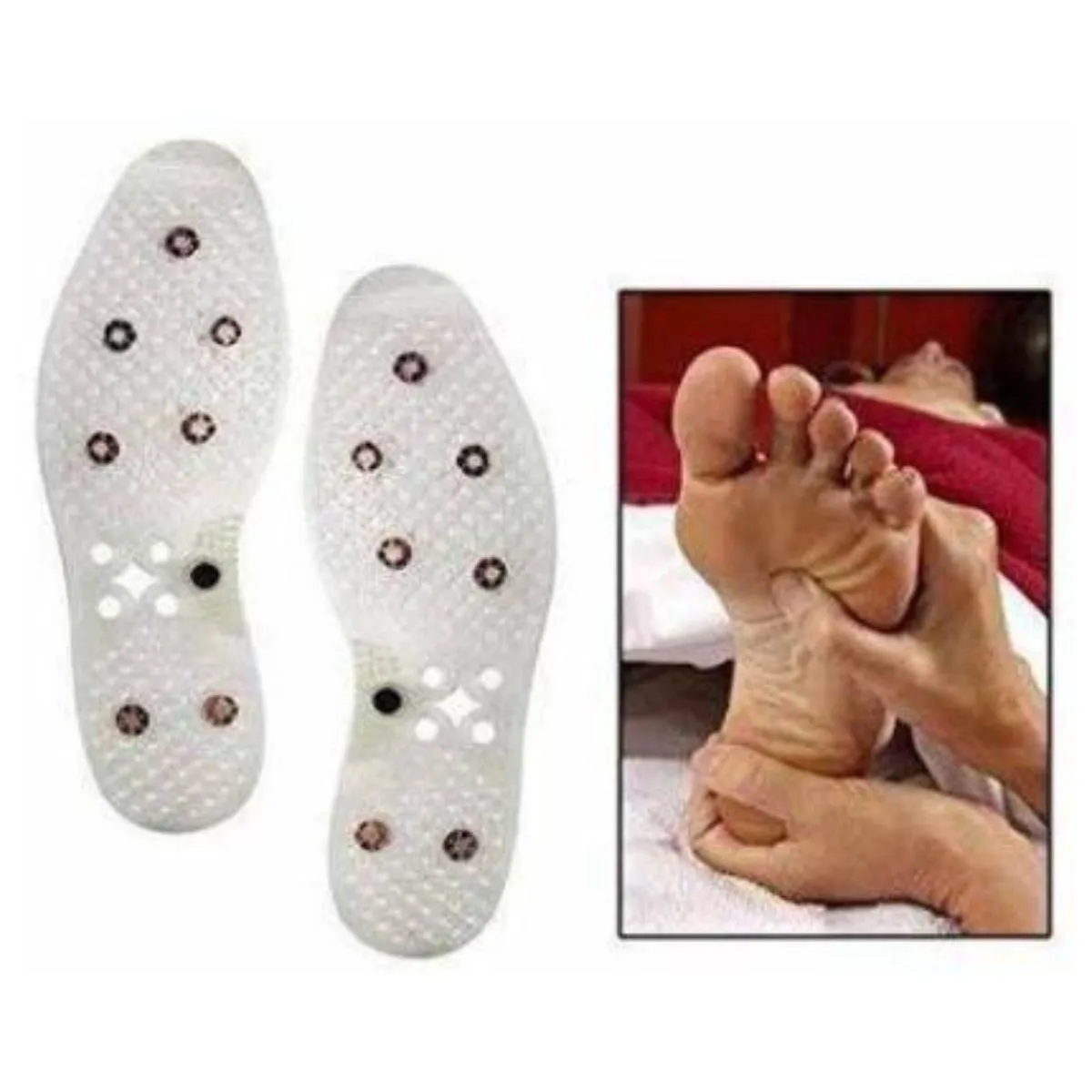 Foot Sole White (Pack of 2)