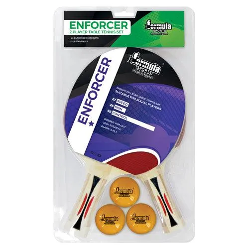 Formula Sports Enforcer 2 Player Table Tennis Set