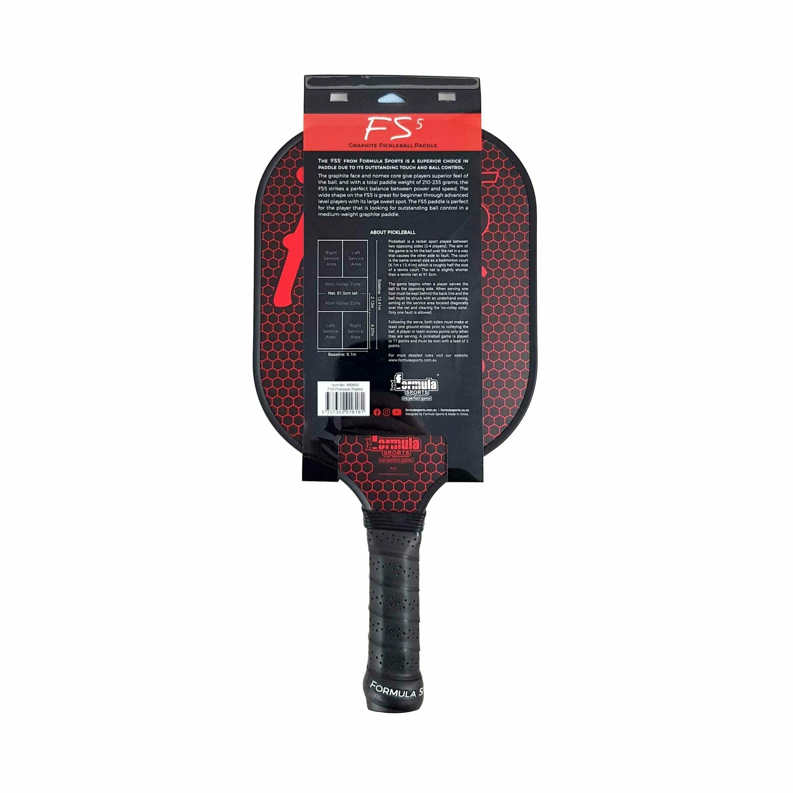 Formula Sportss FS5 Graphite Pickleball Paddle