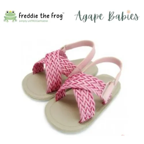 Freddie The Frog Pre Walker Shoes - Matthew Pink