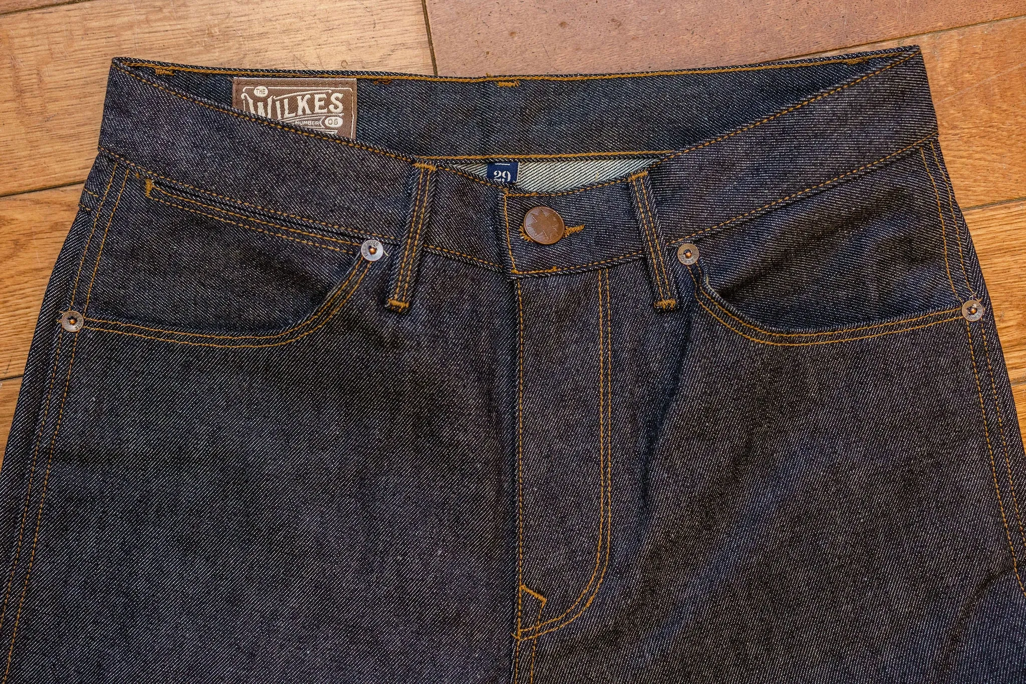 Freenote Cloth x Franklin & Poe Wilkes - 14oz Vidalia Mills Denim