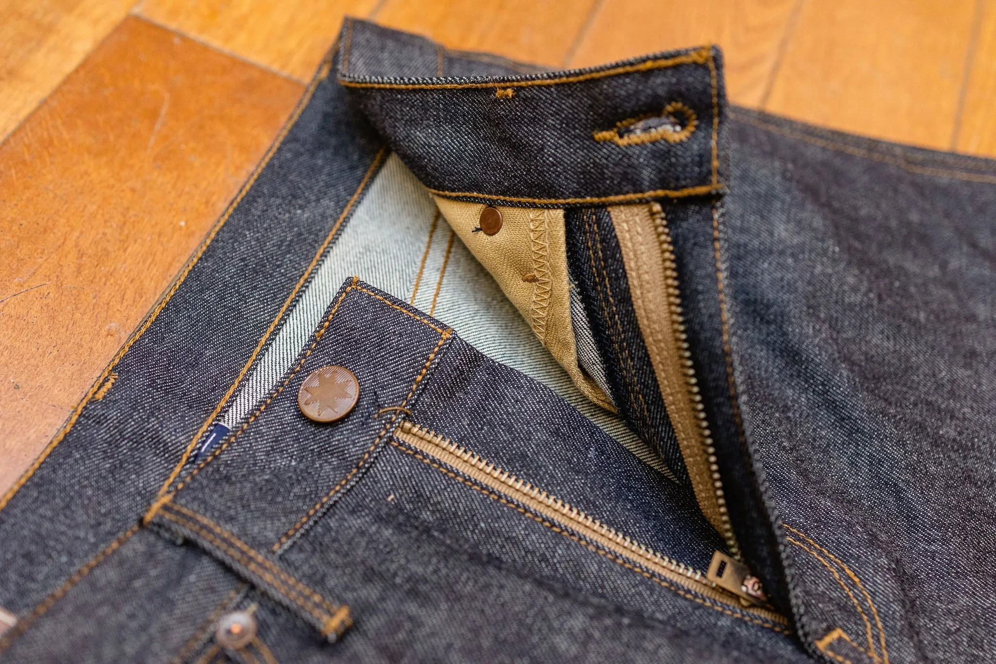 Freenote Cloth x Franklin & Poe Wilkes - 14oz Vidalia Mills Denim