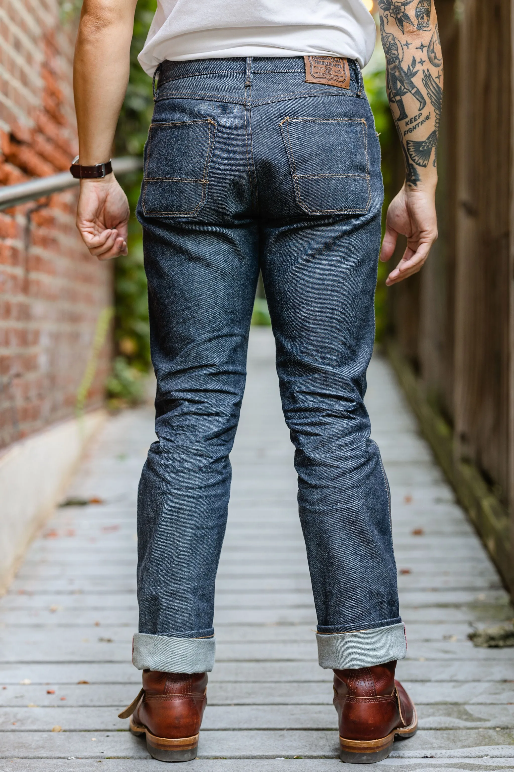 Freenote Cloth x Franklin & Poe Wilkes - 14oz Vidalia Mills Denim