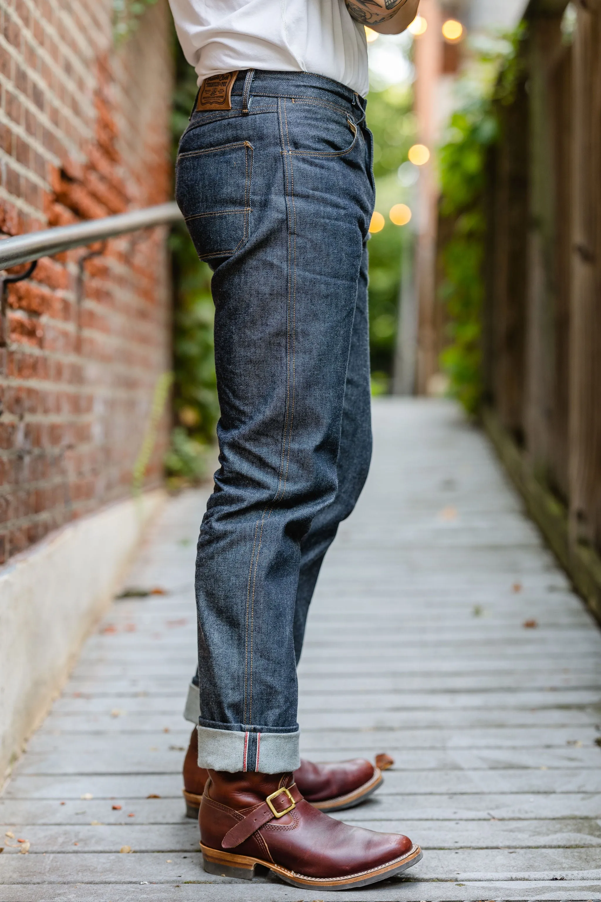 Freenote Cloth x Franklin & Poe Wilkes - 14oz Vidalia Mills Denim