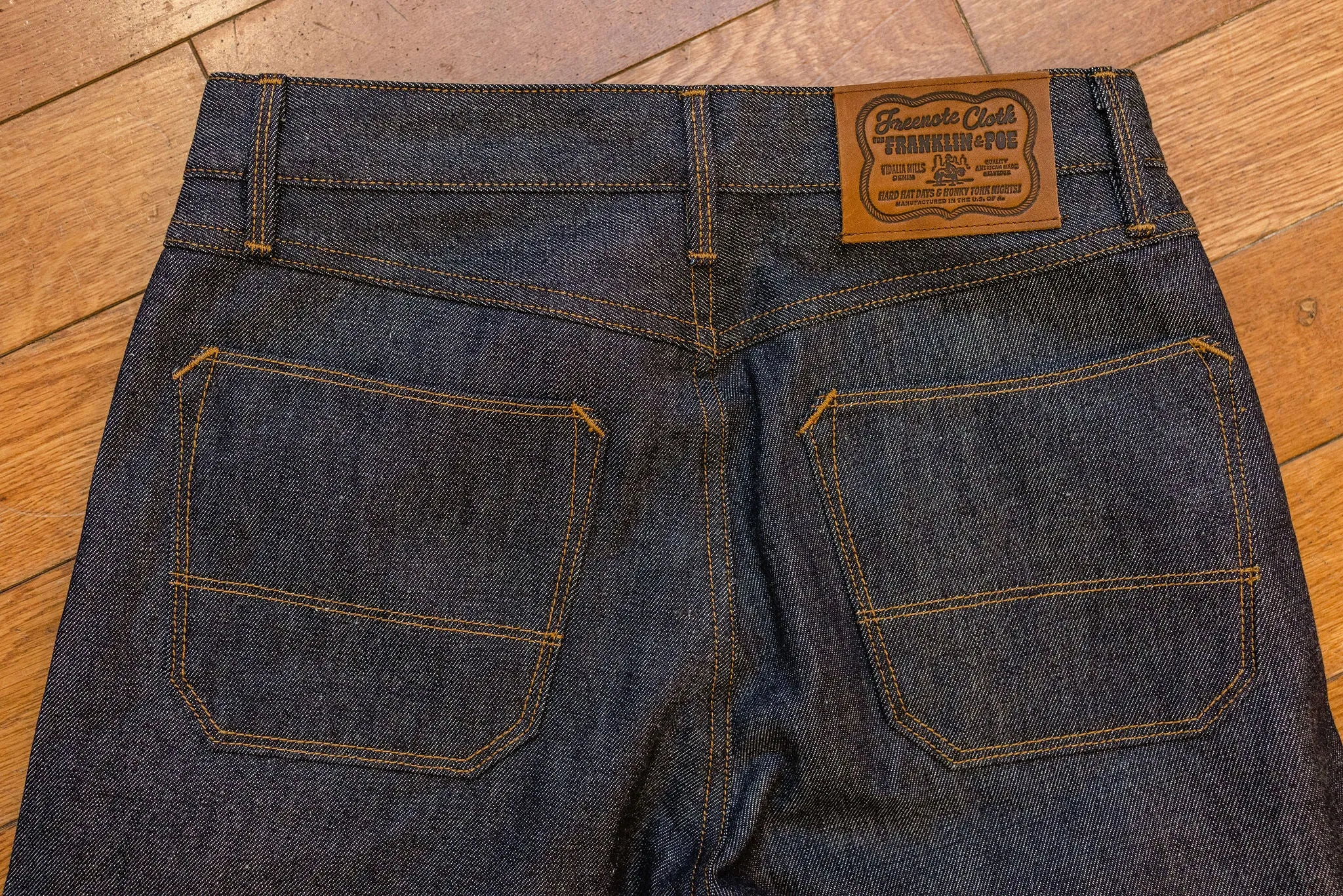 Freenote Cloth x Franklin & Poe Wilkes - 14oz Vidalia Mills Denim