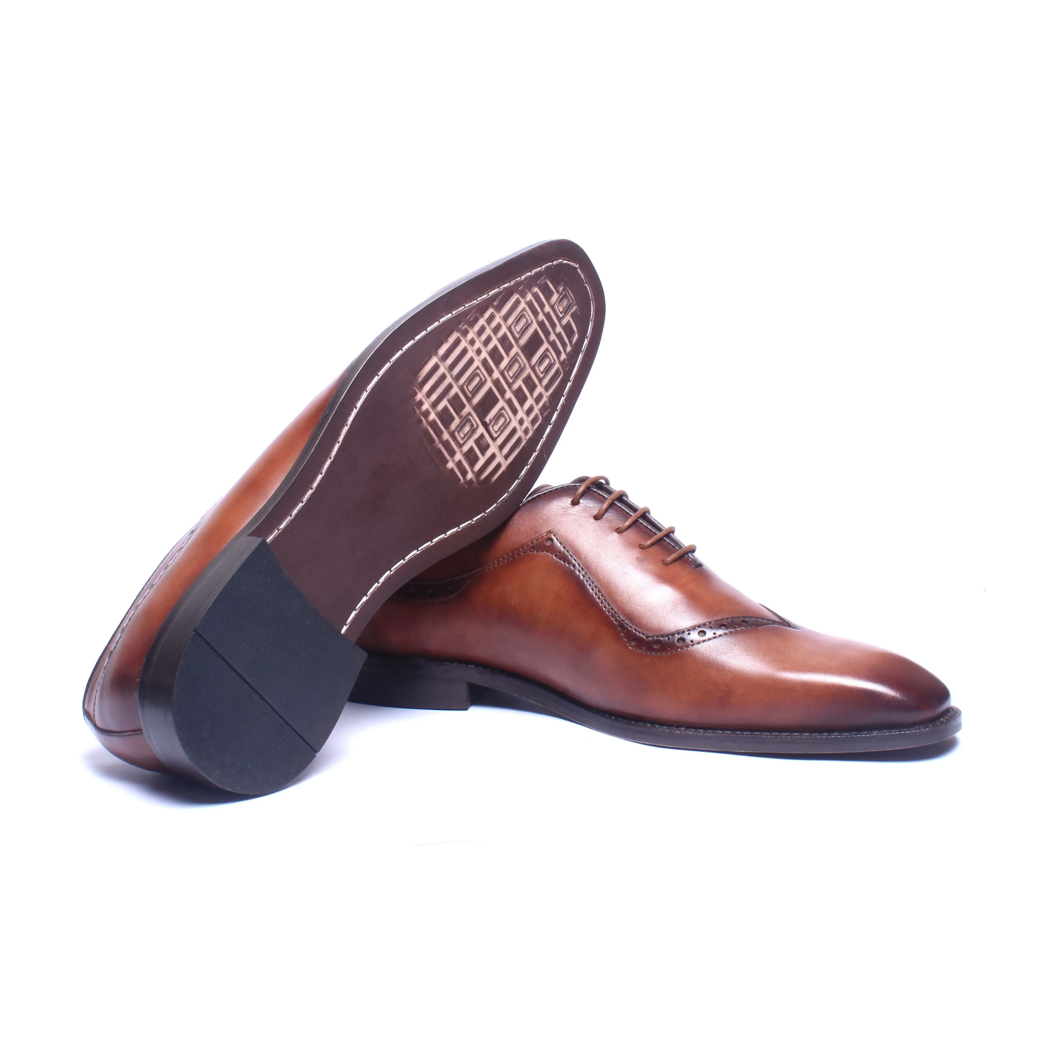 Hand Patina Men's Oxfords