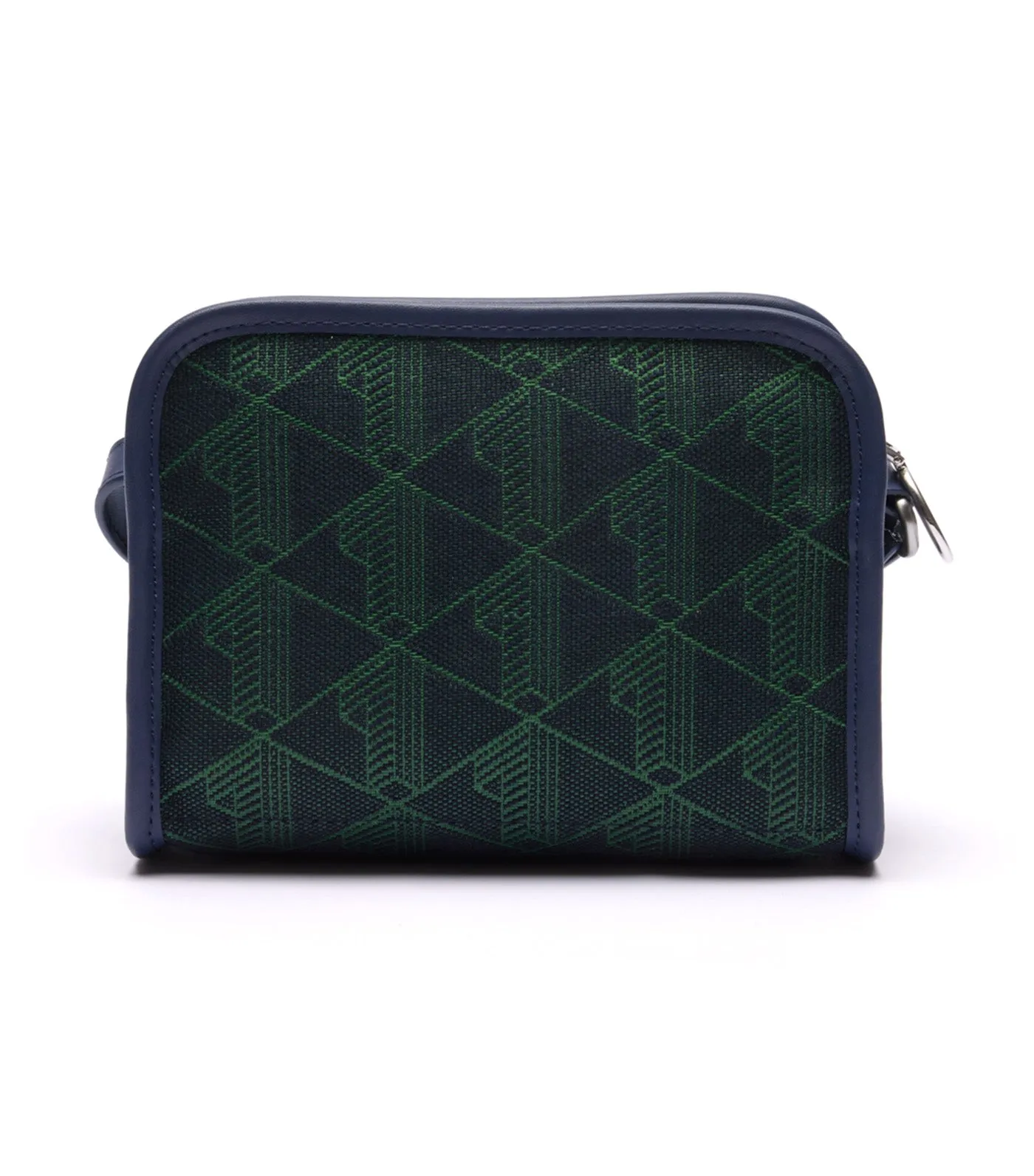 Heritage Jacquard Monogram Shoulder Bag Mono Marine 166 Vert 132