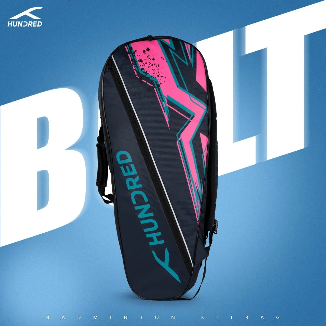 Hundred (HBCC-2M097) 6 in 1 Badminton Kitbag