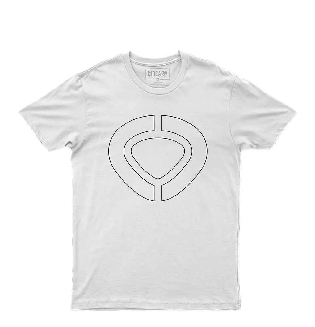 ICON TRACK T-Shirt - White/Black