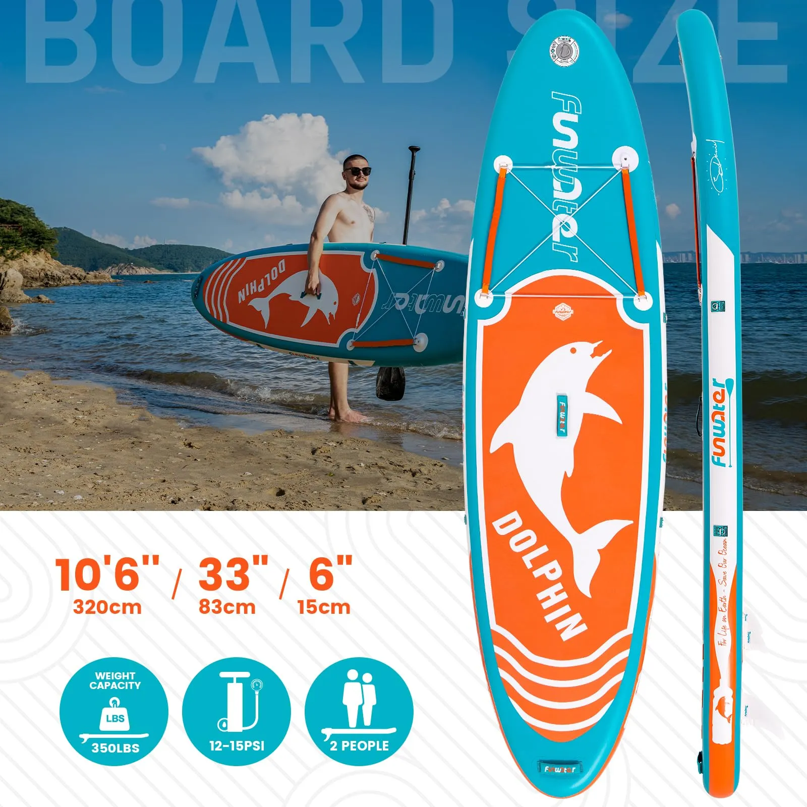 Inflatable Stand Up Paddle Board.