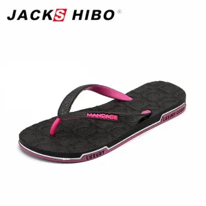 JACKSHIBO 2017 women's Home Slippers Spring Summer Fashion Woman Flip Flops sandalias mujer 5.5-7.5 Sky Blue Pink Rose Red