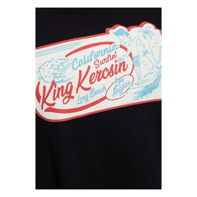 King Kerosin Calsurf T-Shirt Black