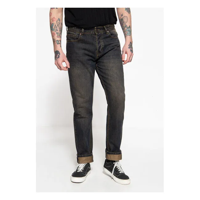 King Kerosin Scott Jeans Washed Blue