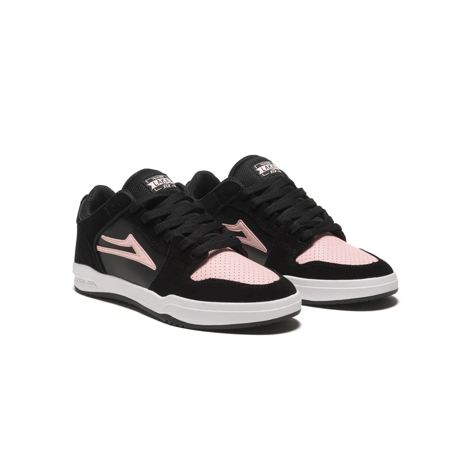 Lakai - Telford Low Shoes - Black/Pink SALE