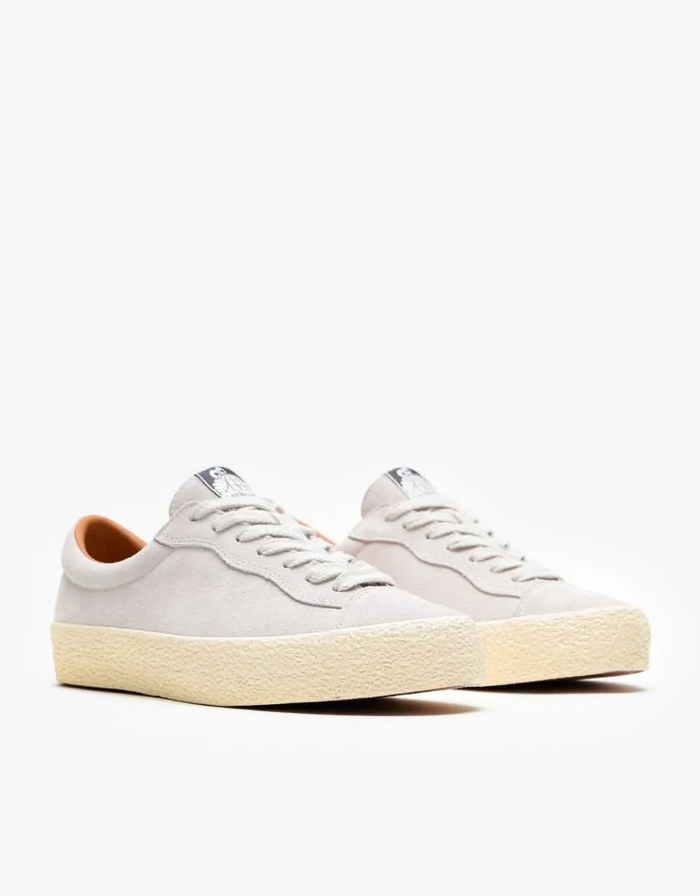 Last Resort AB VM002 Suede Lo Skate Shoes - White/White