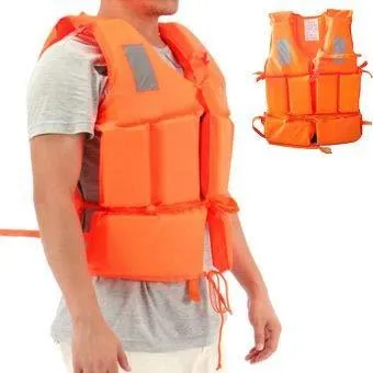 Life Jacket - Buoyancy Adult Floating Vest (Orange)