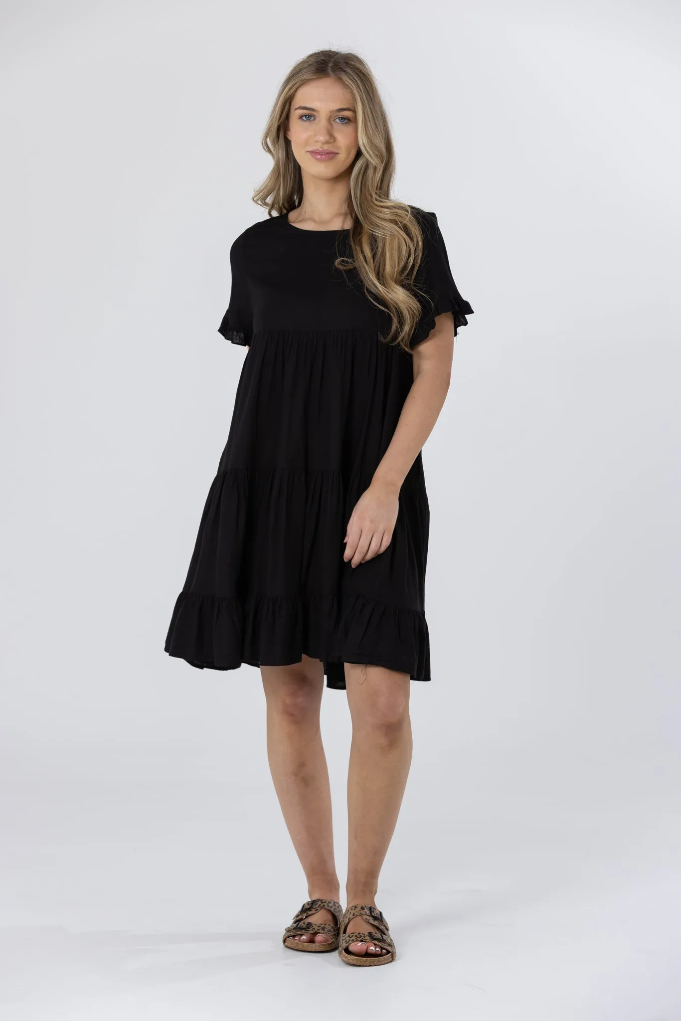 MALIA MINI DRESS - Black