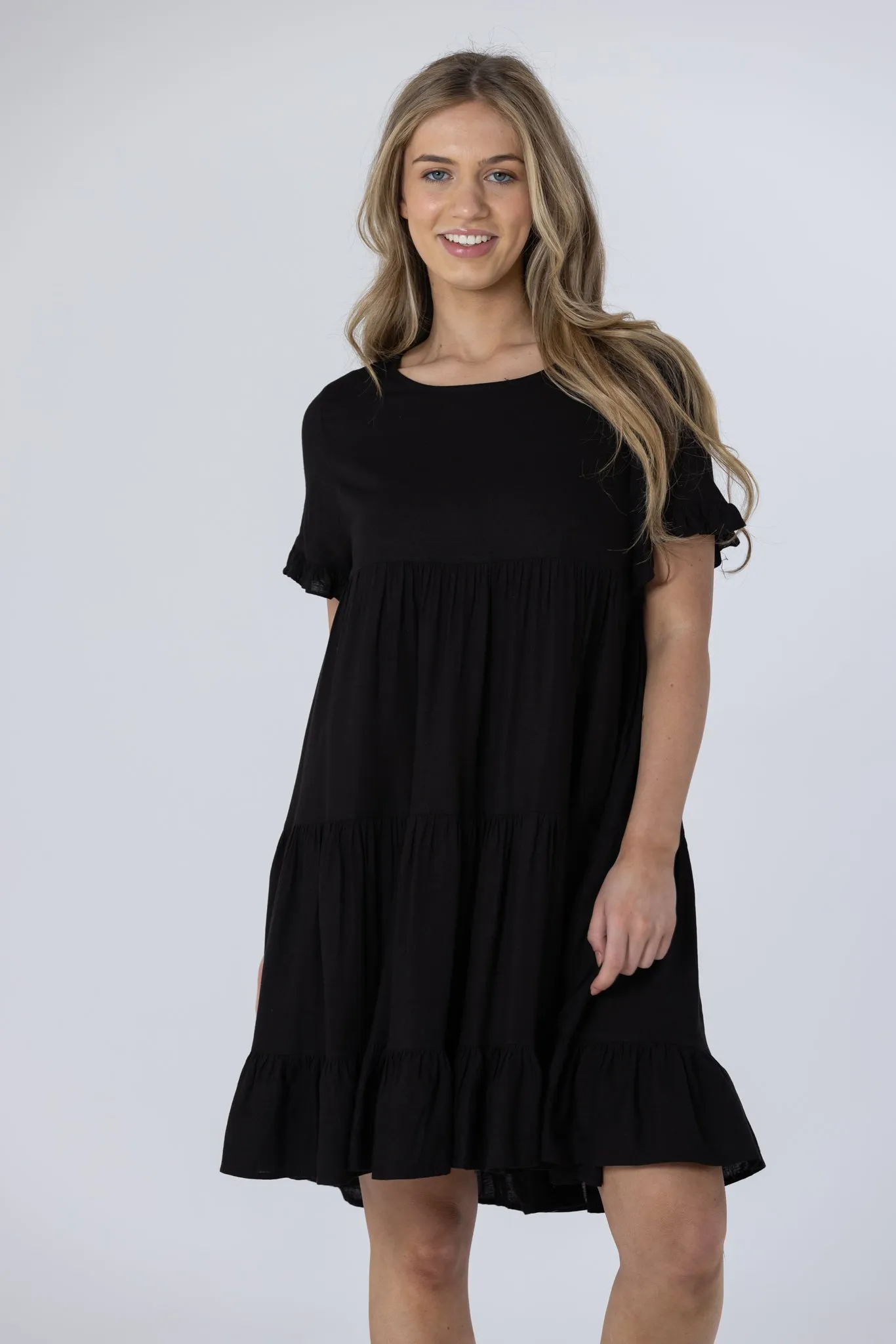 MALIA MINI DRESS - Black