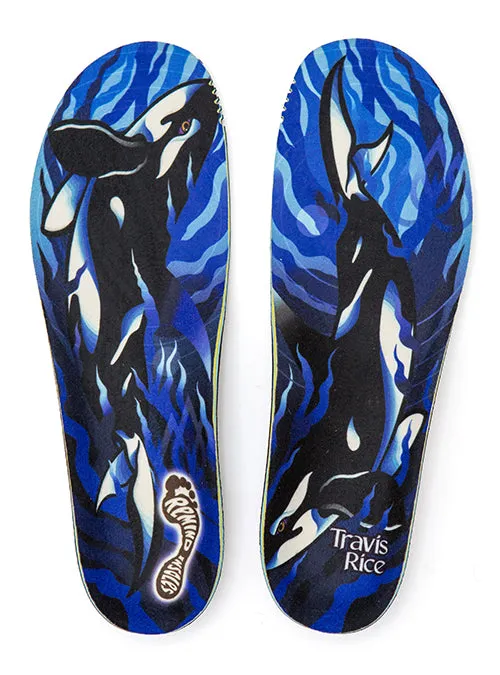 MEDIC IMPACT 5.5MM Mid-High Arch | Travis Rice Killer Orca Insoles