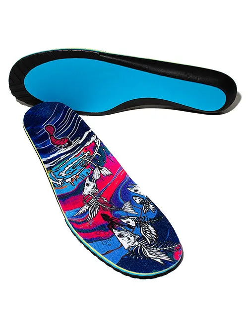 MEDIC IMPACT 6MM Mid-High Arch | Jackson Bros. Flying Fish Insoles