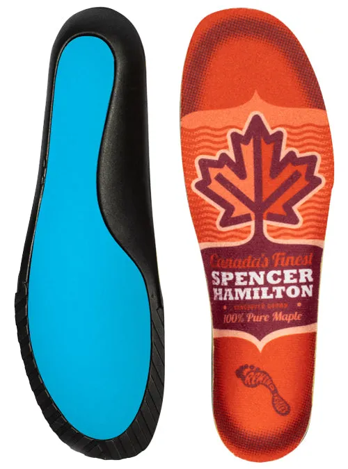 MEDIC IMPACT 6MM Mid-High Arch | Spencer Hamilton Maple Syrup Insoles