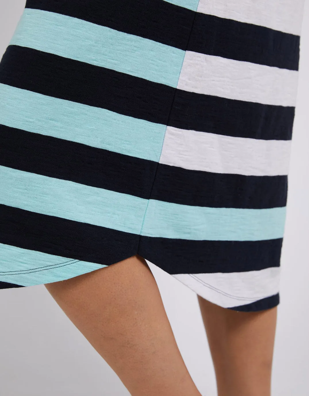 Mercury Stripe Dress - Tonic Blue/Navy Stripe