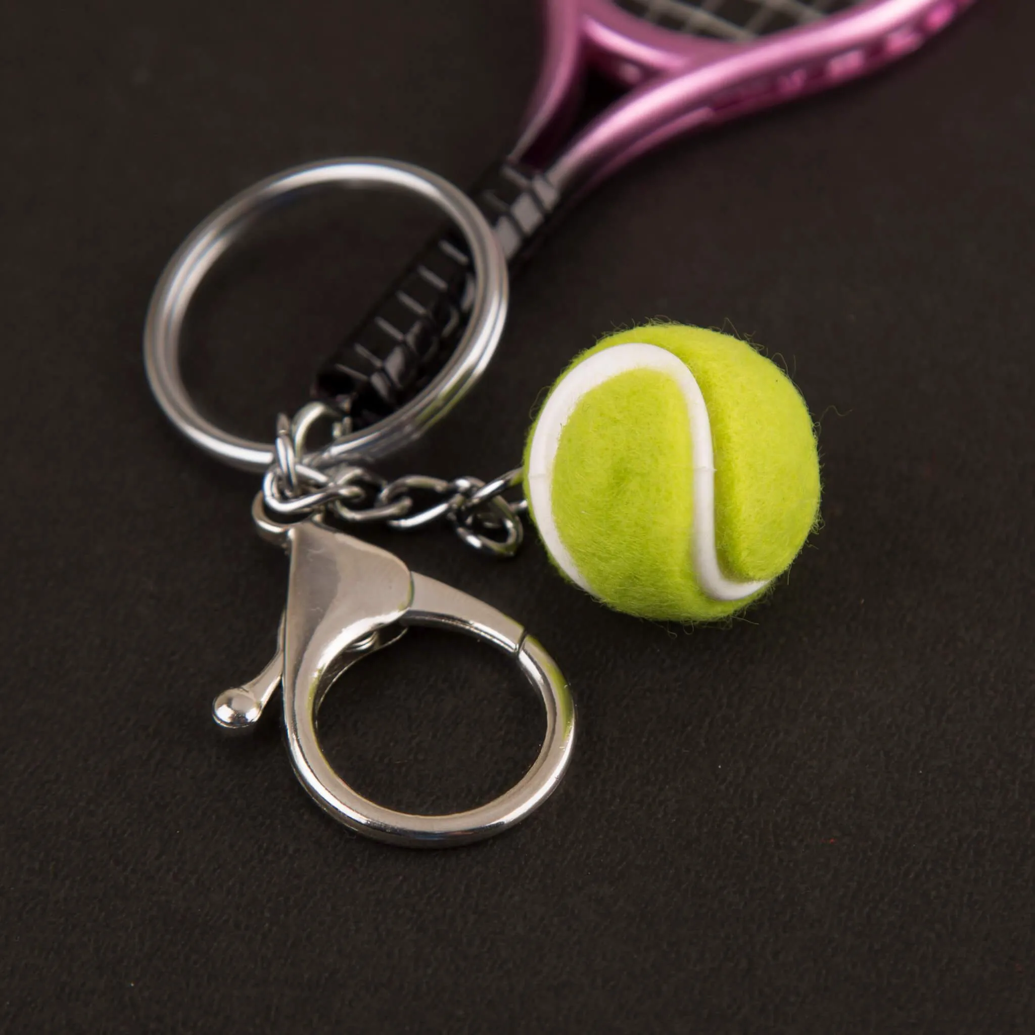 Mini Tennis Keychain