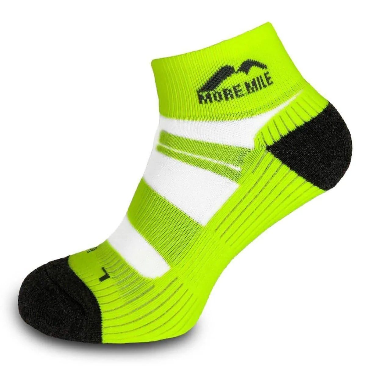 More Mile Endurance Running Socks - Yellow