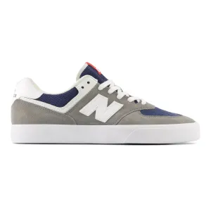 New Balance Numeric 574 Vulc Wide Skateboard Shoe - Grey/White