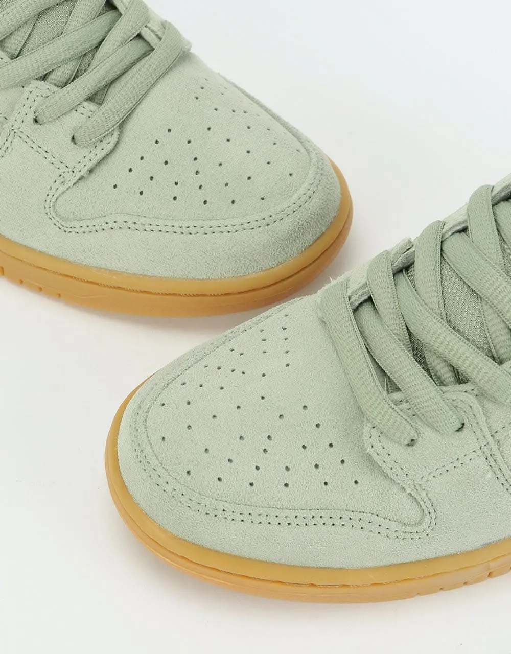 Nike SB Dunk Low Pro Skate Shoes - Jade Horizon/Pale Ivory