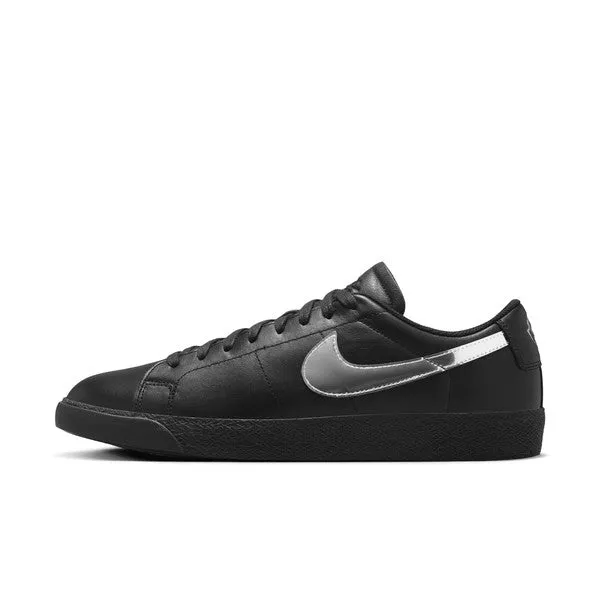 Nike SB x Dancer Skateboards Zoom Blazer Low QS Black - Metallic Silver - Black