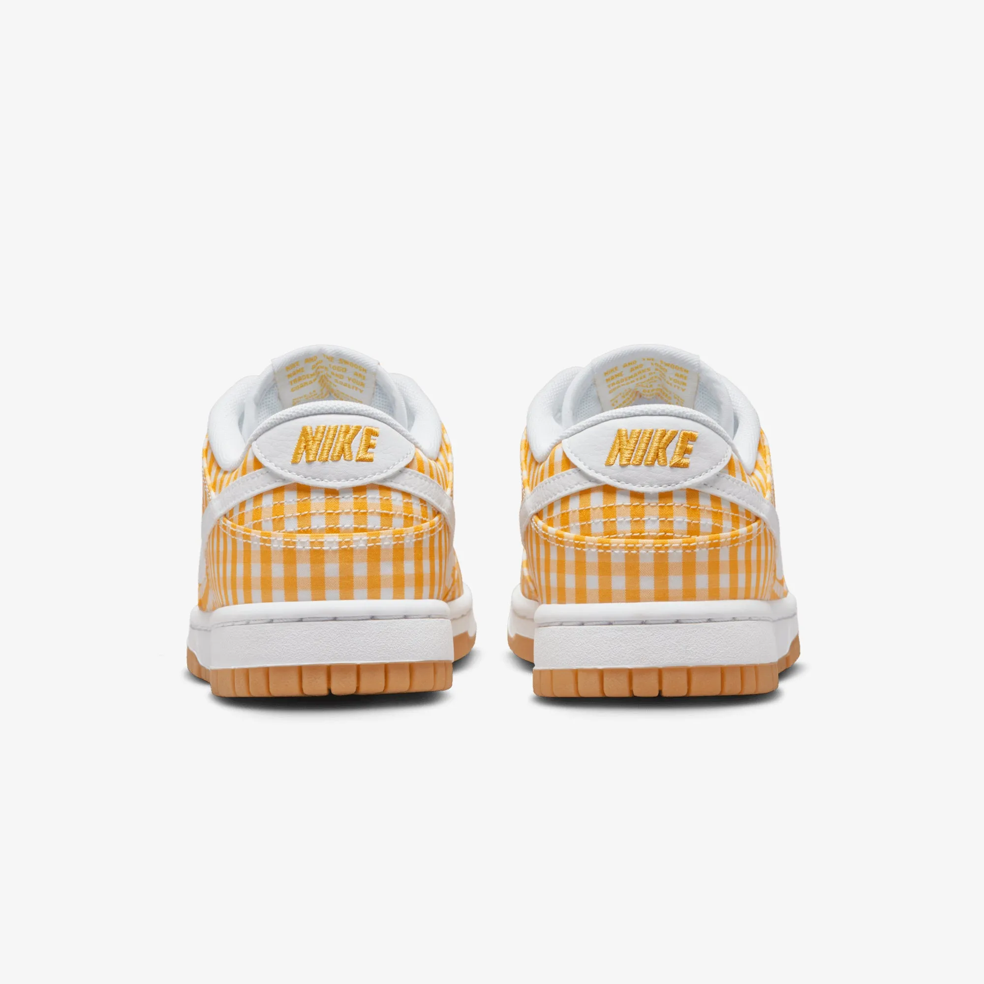 Nike | WMN'S DUNK LOW  { VIVID SULFUR/WHITE-GUM LIGHT BROWN