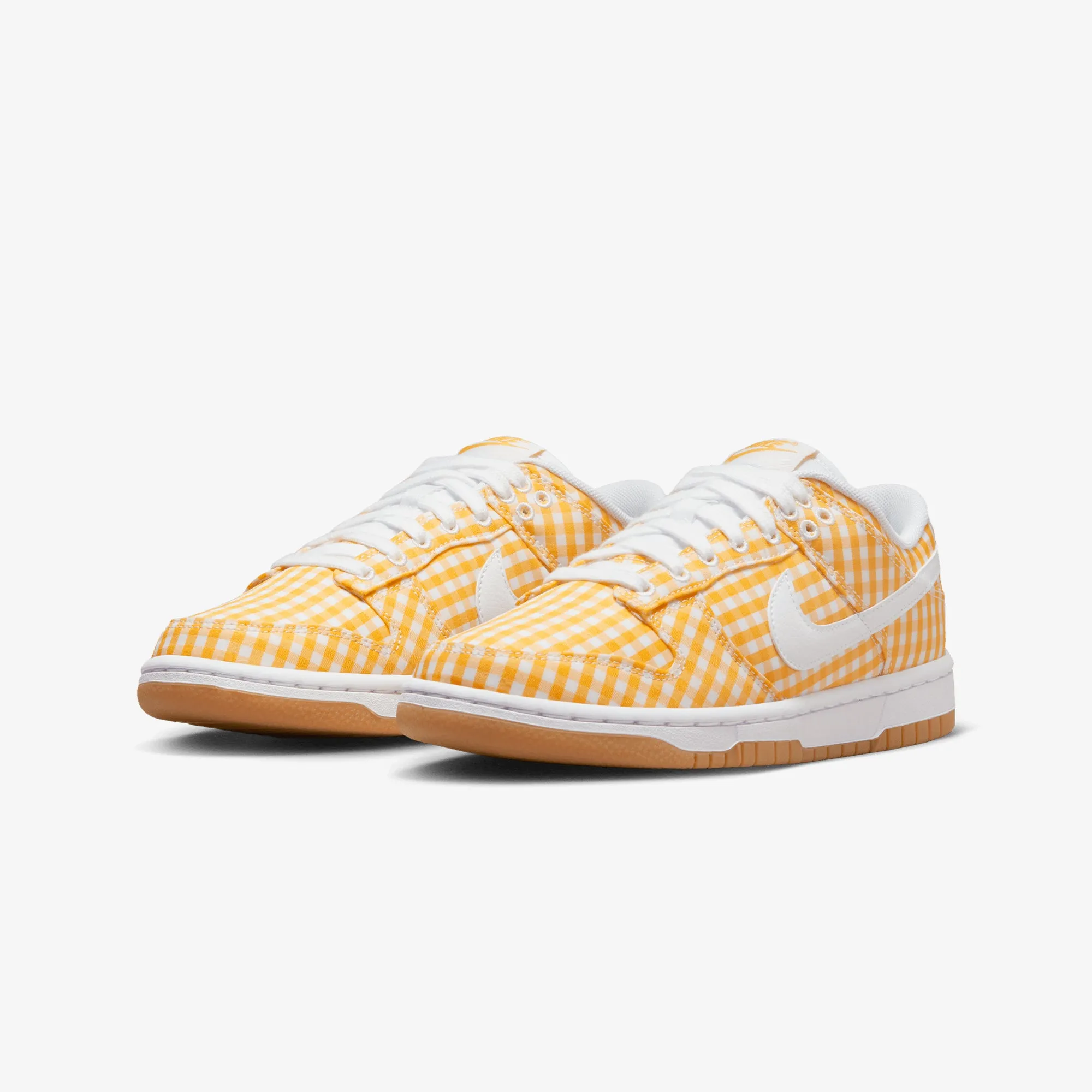 Nike | WMN'S DUNK LOW  { VIVID SULFUR/WHITE-GUM LIGHT BROWN